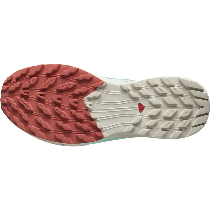 Salomon Mens Sense Ride 5 Lily Pad/Rainy Day/Bleached Aqua-3